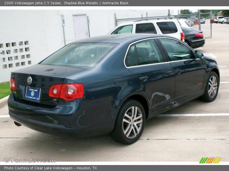 Shadow Blue Metallic / Anthracite Black 2006 Volkswagen Jetta 2.5 Sedan