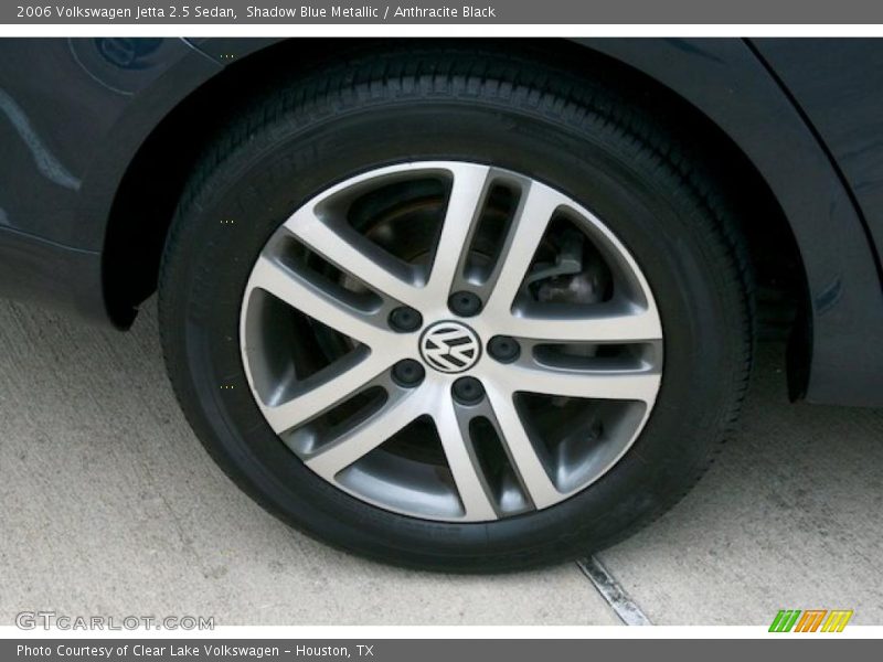 Shadow Blue Metallic / Anthracite Black 2006 Volkswagen Jetta 2.5 Sedan