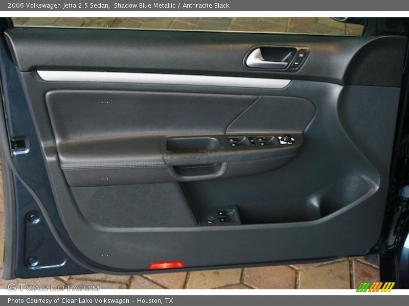 Shadow Blue Metallic / Anthracite Black 2006 Volkswagen Jetta 2.5 Sedan