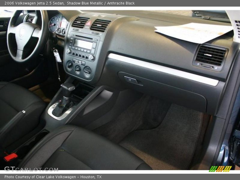 Shadow Blue Metallic / Anthracite Black 2006 Volkswagen Jetta 2.5 Sedan
