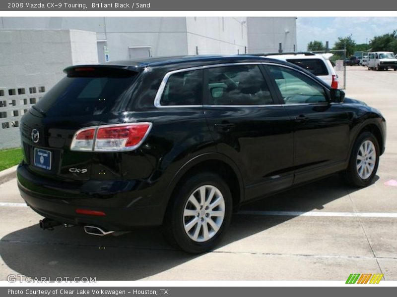 Brilliant Black / Sand 2008 Mazda CX-9 Touring