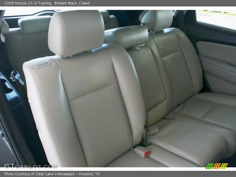 Brilliant Black / Sand 2008 Mazda CX-9 Touring