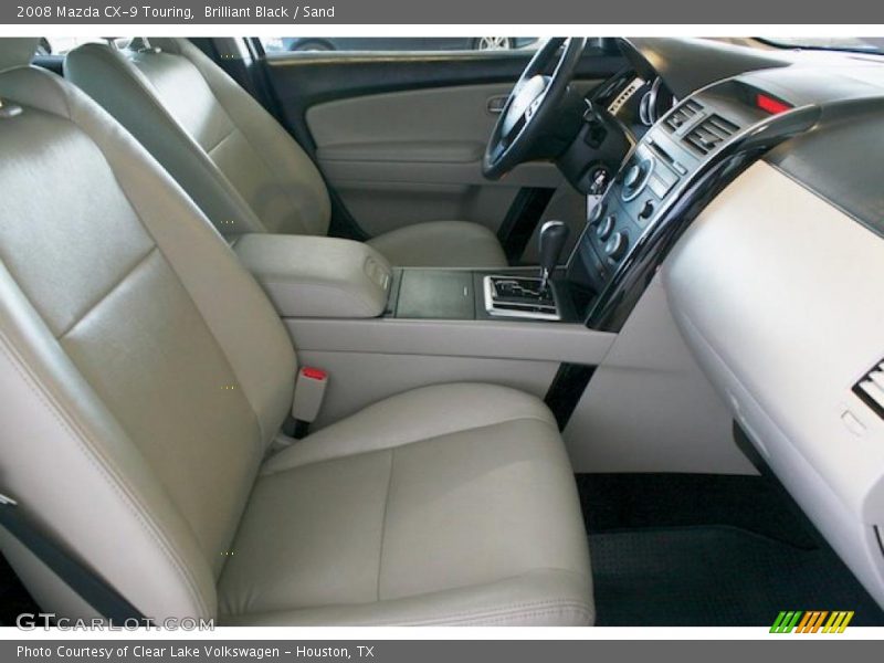 Brilliant Black / Sand 2008 Mazda CX-9 Touring