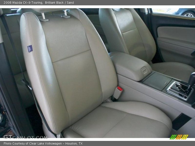 Brilliant Black / Sand 2008 Mazda CX-9 Touring