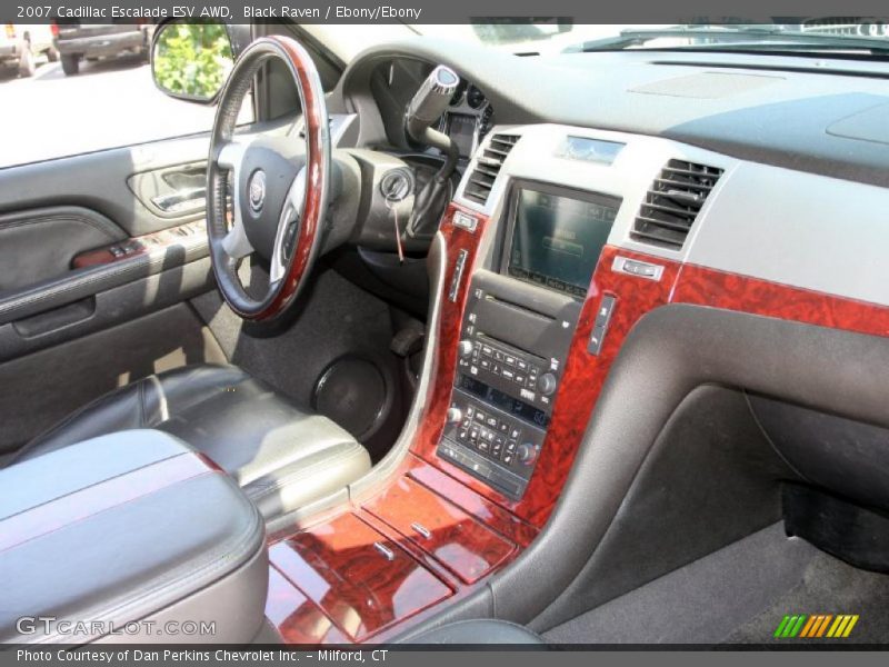 Black Raven / Ebony/Ebony 2007 Cadillac Escalade ESV AWD