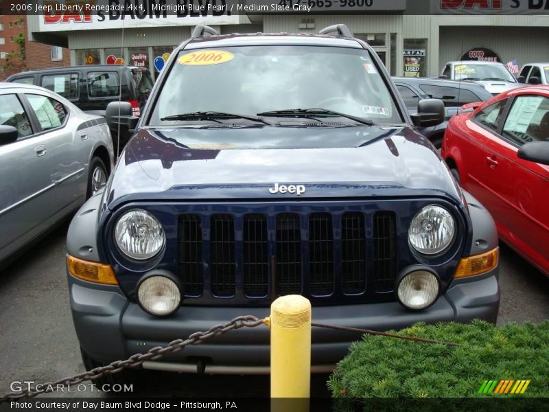 Midnight Blue Pearl / Medium Slate Gray 2006 Jeep Liberty Renegade 4x4