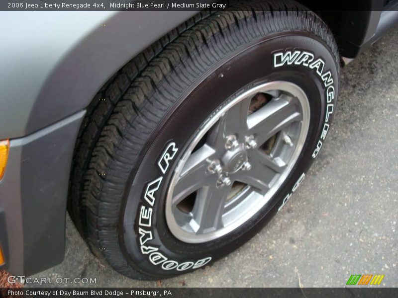 Midnight Blue Pearl / Medium Slate Gray 2006 Jeep Liberty Renegade 4x4