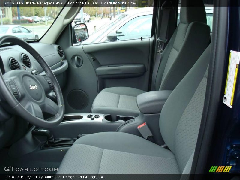 Midnight Blue Pearl / Medium Slate Gray 2006 Jeep Liberty Renegade 4x4