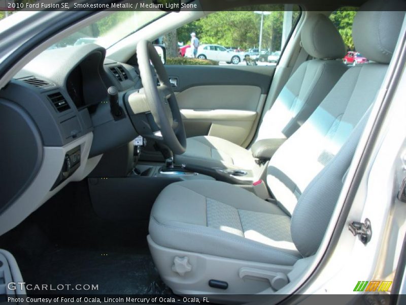 Smokestone Metallic / Medium Light Stone 2010 Ford Fusion SE