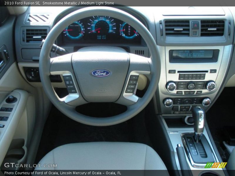 Smokestone Metallic / Medium Light Stone 2010 Ford Fusion SE