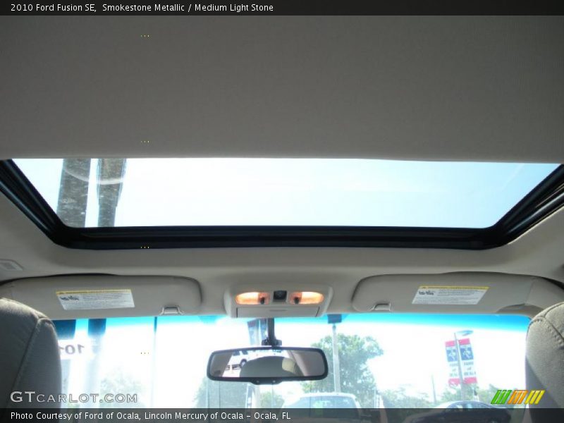 Smokestone Metallic / Medium Light Stone 2010 Ford Fusion SE