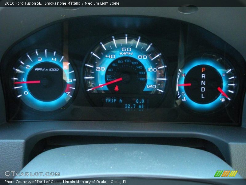 Smokestone Metallic / Medium Light Stone 2010 Ford Fusion SE