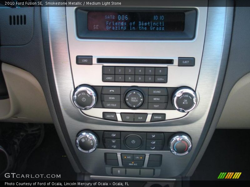 Smokestone Metallic / Medium Light Stone 2010 Ford Fusion SE