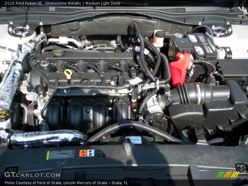 Smokestone Metallic / Medium Light Stone 2010 Ford Fusion SE