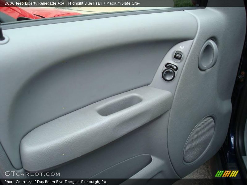 Midnight Blue Pearl / Medium Slate Gray 2006 Jeep Liberty Renegade 4x4