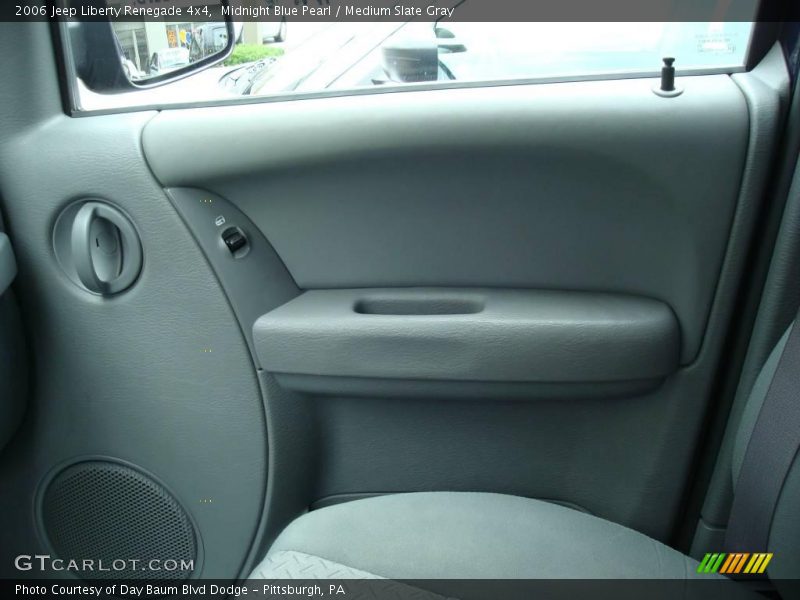 Midnight Blue Pearl / Medium Slate Gray 2006 Jeep Liberty Renegade 4x4
