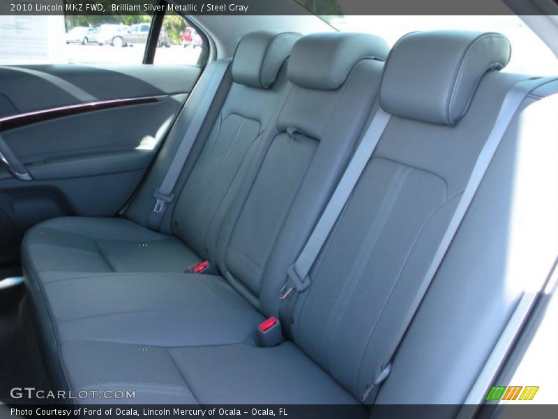 Brilliant Silver Metallic / Steel Gray 2010 Lincoln MKZ FWD
