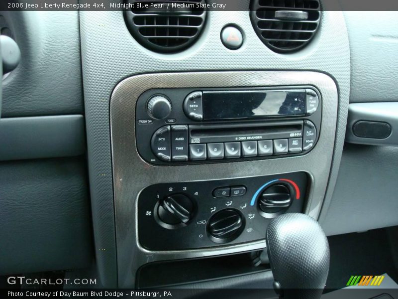 Midnight Blue Pearl / Medium Slate Gray 2006 Jeep Liberty Renegade 4x4