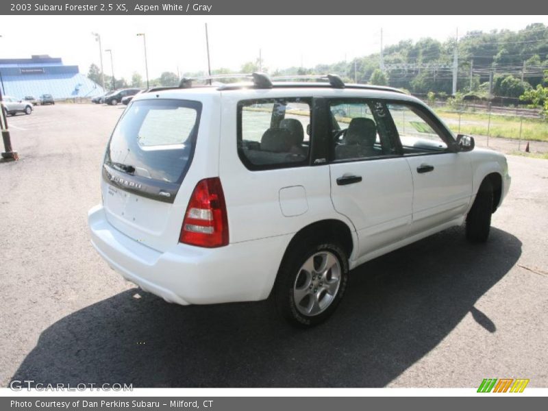 Aspen White / Gray 2003 Subaru Forester 2.5 XS