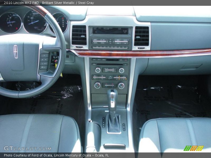 Brilliant Silver Metallic / Steel Gray 2010 Lincoln MKZ FWD