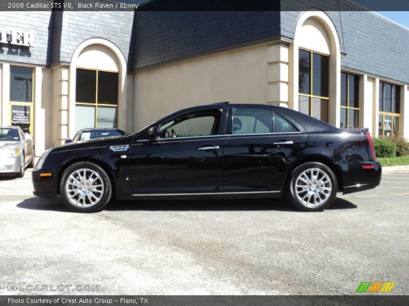 Black Raven / Ebony 2008 Cadillac STS V8