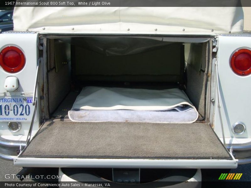  1967 Scout 800 Soft Top Trunk