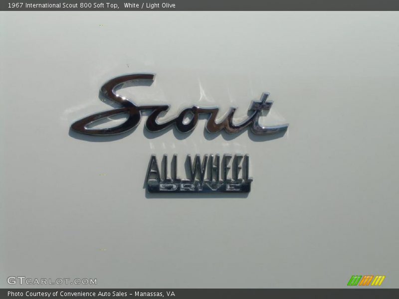  1967 Scout 800 Soft Top Logo