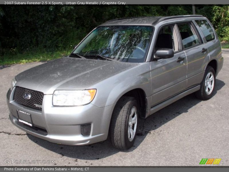 Urban Gray Metallic / Graphite Gray 2007 Subaru Forester 2.5 X Sports