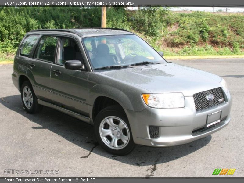 Urban Gray Metallic / Graphite Gray 2007 Subaru Forester 2.5 X Sports