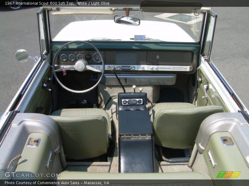  1967 Scout 800 Soft Top Light Olive Interior