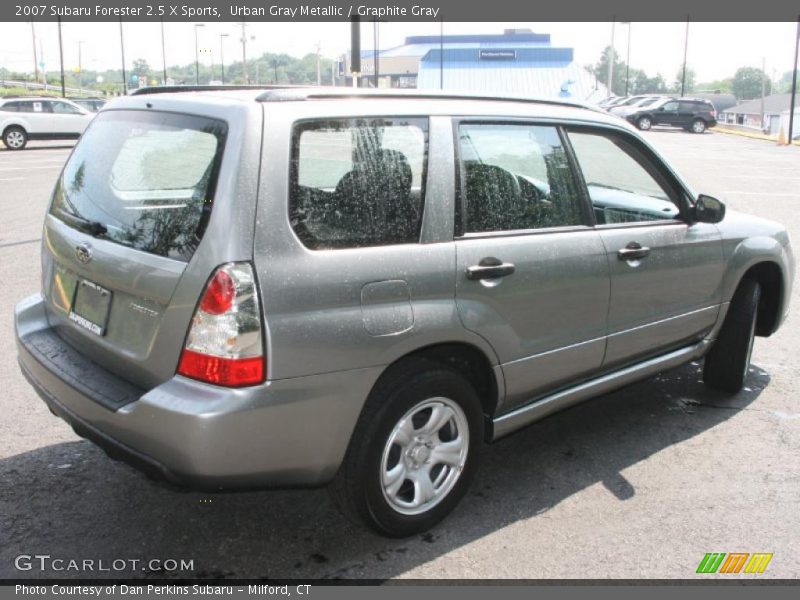 Urban Gray Metallic / Graphite Gray 2007 Subaru Forester 2.5 X Sports