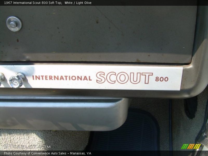 1967 Scout 800 Soft Top Logo