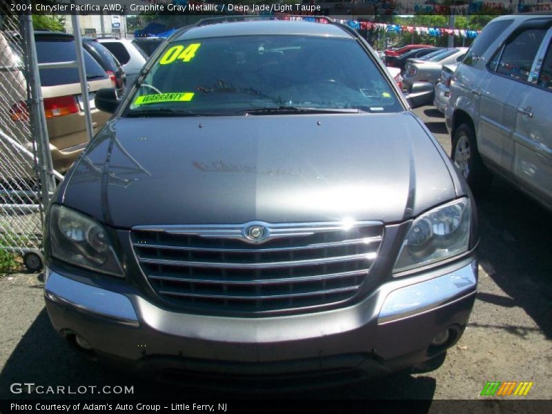 Graphite Gray Metallic / Deep Jade/Light Taupe 2004 Chrysler Pacifica AWD