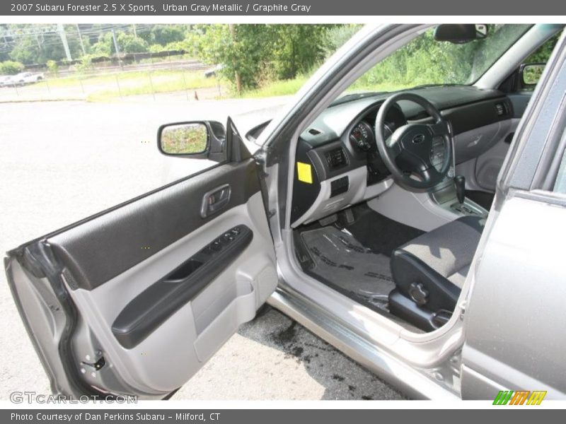 Urban Gray Metallic / Graphite Gray 2007 Subaru Forester 2.5 X Sports