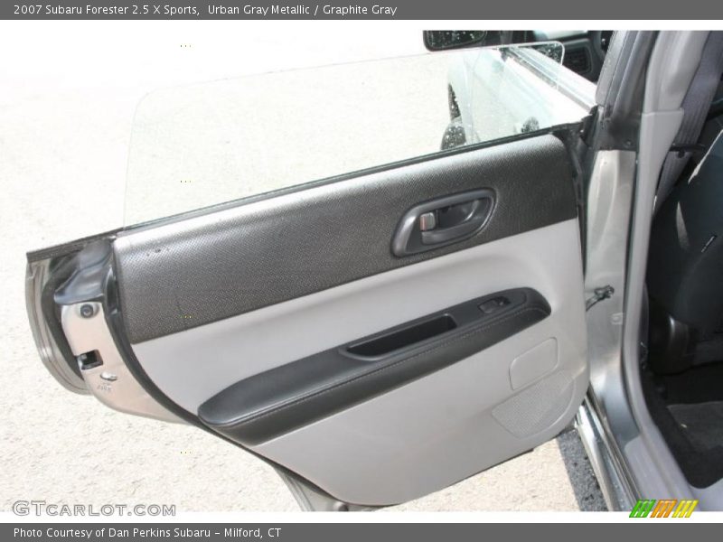 Urban Gray Metallic / Graphite Gray 2007 Subaru Forester 2.5 X Sports