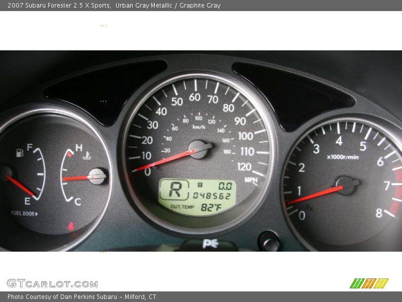 Urban Gray Metallic / Graphite Gray 2007 Subaru Forester 2.5 X Sports