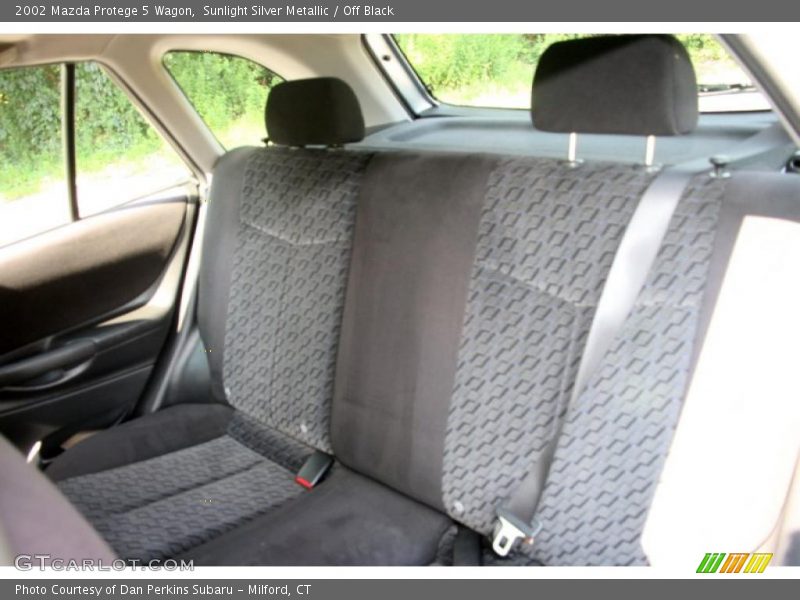 Sunlight Silver Metallic / Off Black 2002 Mazda Protege 5 Wagon