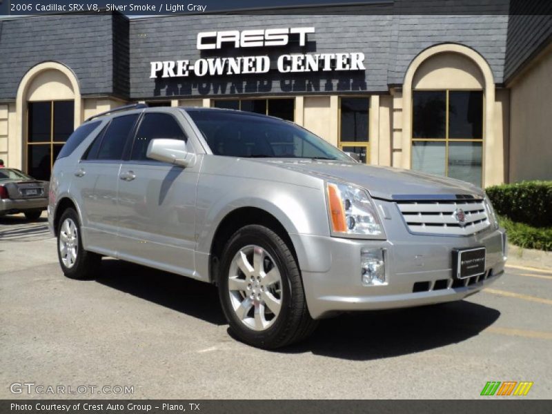 Silver Smoke / Light Gray 2006 Cadillac SRX V8