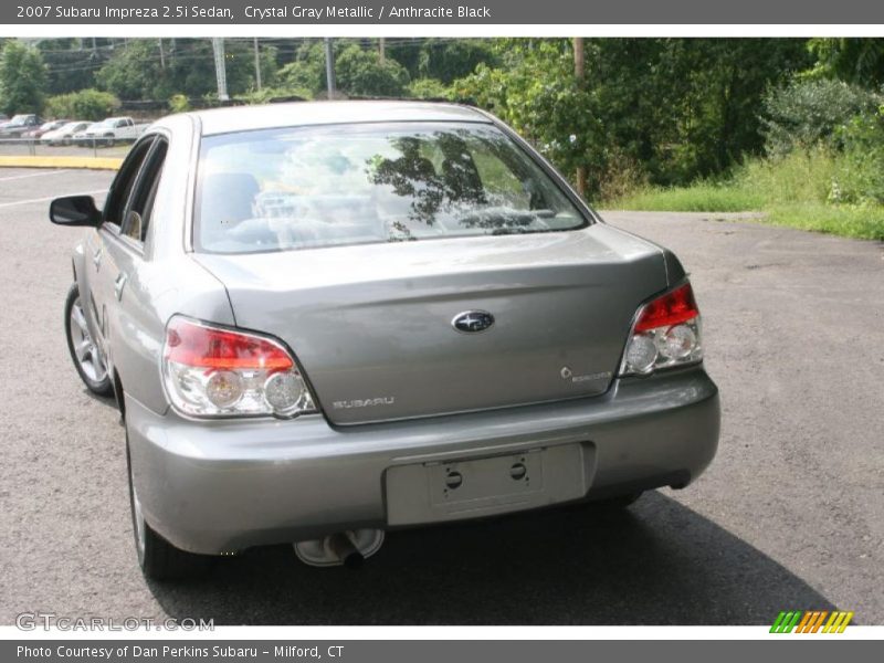 Crystal Gray Metallic / Anthracite Black 2007 Subaru Impreza 2.5i Sedan