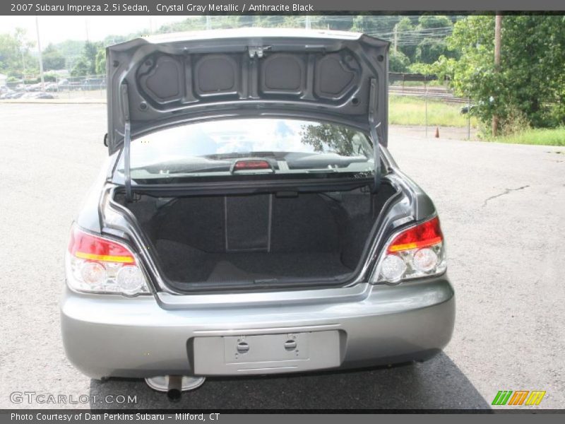 Crystal Gray Metallic / Anthracite Black 2007 Subaru Impreza 2.5i Sedan
