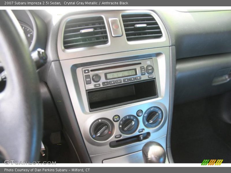 Crystal Gray Metallic / Anthracite Black 2007 Subaru Impreza 2.5i Sedan