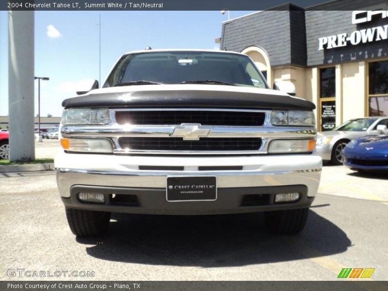 Summit White / Tan/Neutral 2004 Chevrolet Tahoe LT