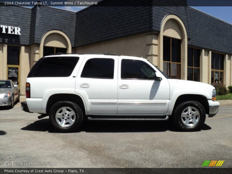 Summit White / Tan/Neutral 2004 Chevrolet Tahoe LT