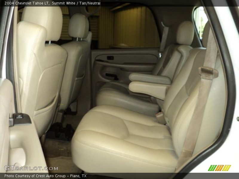 Summit White / Tan/Neutral 2004 Chevrolet Tahoe LT