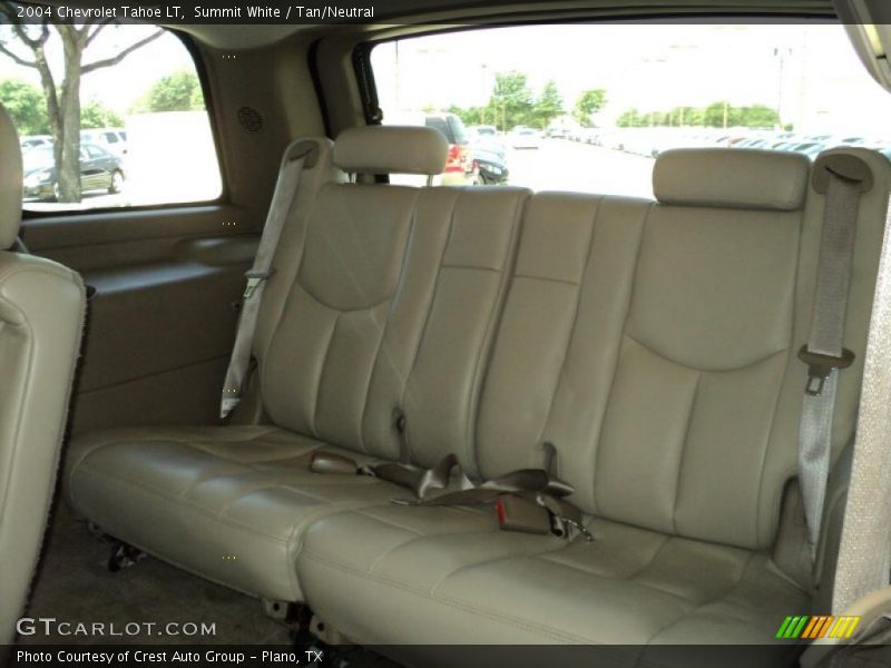 Summit White / Tan/Neutral 2004 Chevrolet Tahoe LT