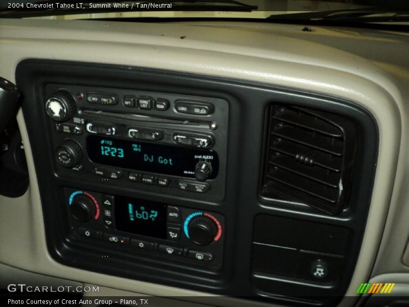 Summit White / Tan/Neutral 2004 Chevrolet Tahoe LT