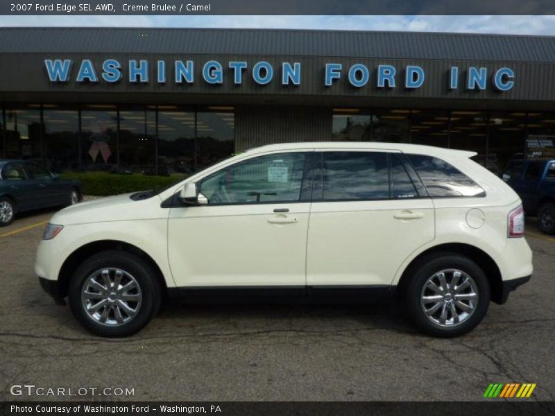 Creme Brulee / Camel 2007 Ford Edge SEL AWD