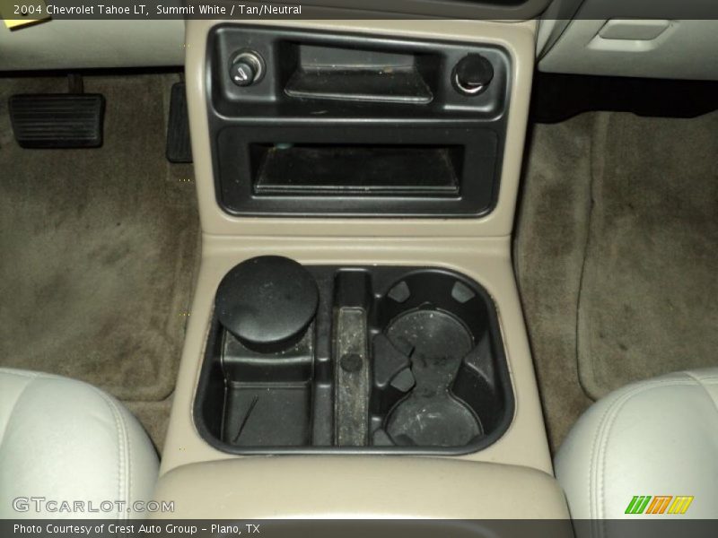 Summit White / Tan/Neutral 2004 Chevrolet Tahoe LT