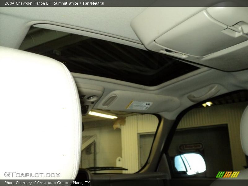 Summit White / Tan/Neutral 2004 Chevrolet Tahoe LT