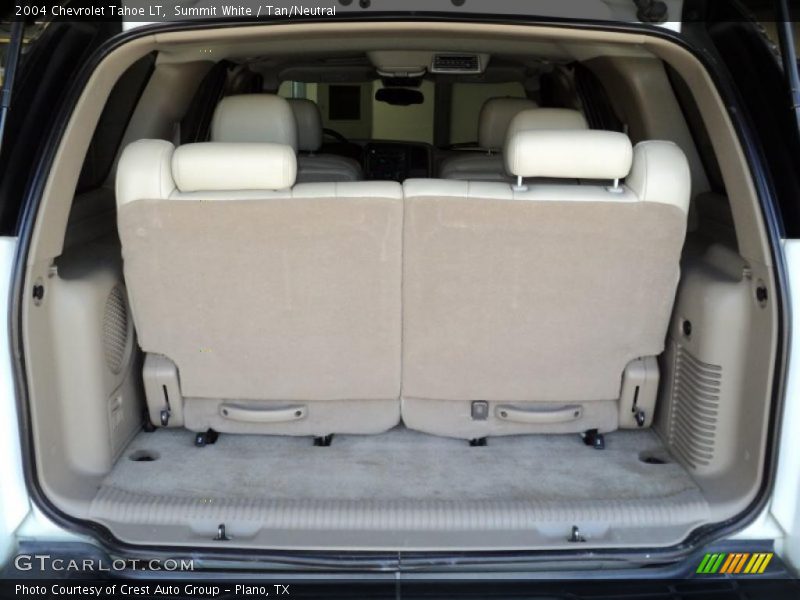 Summit White / Tan/Neutral 2004 Chevrolet Tahoe LT